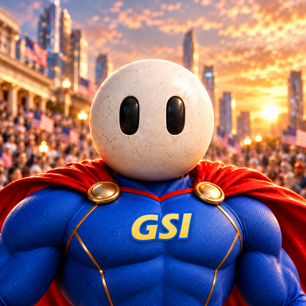 Grok Super Intelligence Superhero Mascot